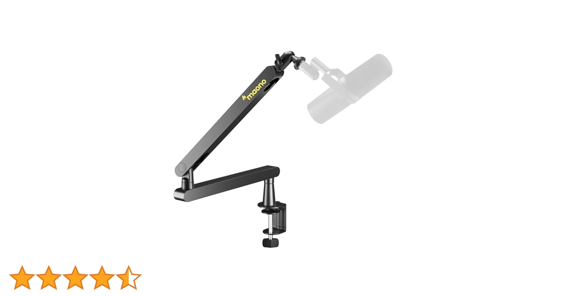 MAONO マイクアーム マイクスタンド BA92 耐荷重1.8kg Amazon | MAONO マイクアーム マイクスタンド 安定 高耐久 高さ